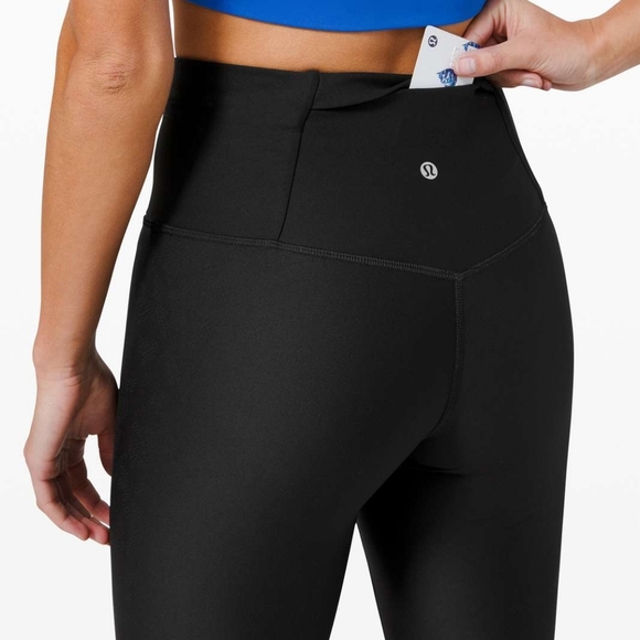 Lululemon Mapped Out Leggings High Rise Tight 28" *Camo Black Size 10 Active Gym - Picture 3 of 8